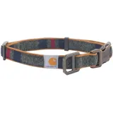 CARHARTT Blanket Stripe Hundehalsband, grau, Größe: L
