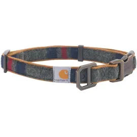 CARHARTT Blanket Stripe Hundehalsband, grau, Größe: L