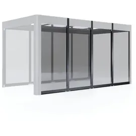 sunelements Wandelement SunCover Modern 400 cm getönt