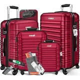 Kesser Koffer-Set 4-tlg. rot