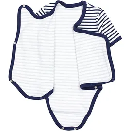 TupTam Kurzarmwickelbody TUPTAM "Wickelbody Baby Jungen Kurzarm Wickelbody 5er Set", Jungen, Gr. 50, N-Gr, lila (farbenmix 4), Obermaterial: 100% Baumwolle CO., Bodys