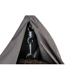 a casa mia Tahiti Raincover Ø 246 cm Grau