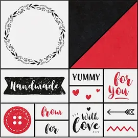 Folia Motivstempel-Set HANDMADE