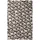 Homescapes Patchwork-Teppich, Leder, geometrisch gemustert 90/150 cm,
