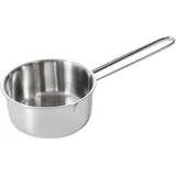 RIESS Kelomat, 1965-323, Mini Stielkasserolle ohne Deckel, Durchmessser 12cm, Inhalt 0,6 Liter, Edelstahl