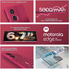 Motorola Edge 50 Fusion 256 GB 8 GB RAM hot pink