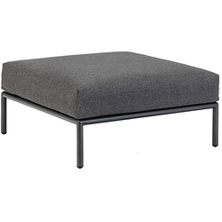 Hocker Level Houe grau, Designer Henrik Pedersen, 38x81x81 cm