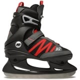 K2 F.I.T. Speed Ice Pro Eishockey, Black-Red, 44.5