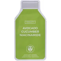 Yeauty Smoothie Tuchmaske Avocado/Cucumber/Niacinamide 1er Pack