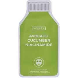 Yeauty Smoothie Tuchmaske Avocado/Cucumber/Niacinamide 1er Pack