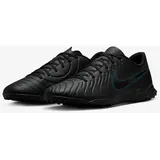 Nike Tiempo Legend 10 Club Low-Top-Fußballschuh für Turf - Schwarz, 41