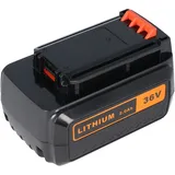AccuCell Akku passend für Black & Decker BL2036, BL2036L, CLM3820L1/L2, GLC3630L, GLC3630L/L20, GTC3655L, GTC3655L/L20, GWC3600L, GWC3600L/L20 36 Volt 2000mAh