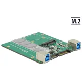 DeLock 62732 / USB 3.1 Typ-B Buchse > M.2 mSATA