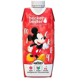 Beckers Bester Mickey & Minnie Apfel-Traube-Kirsche Fruchtsaftgetränk 12x 0,33 l