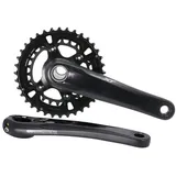 Shimano Deore XT FC-M8100-2 Kurbelsatz 36-26 Zähne 2x12 Black Kurbelarmlänge 175mm 2020 MTB