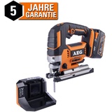 AEG 18V Akku-Stichsäge BST18BLX Set Brushless Säge Pendelhubsäge Hubstichsäge 1x Starter Set 4,0 Ah Akku - Ladegerät