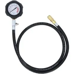 KS Tools Manometer mit Schlauch, 10 bar