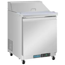 Polar U-Serie Einzeltür Mega Top Prep Thekenkühlschrank 154 Liter