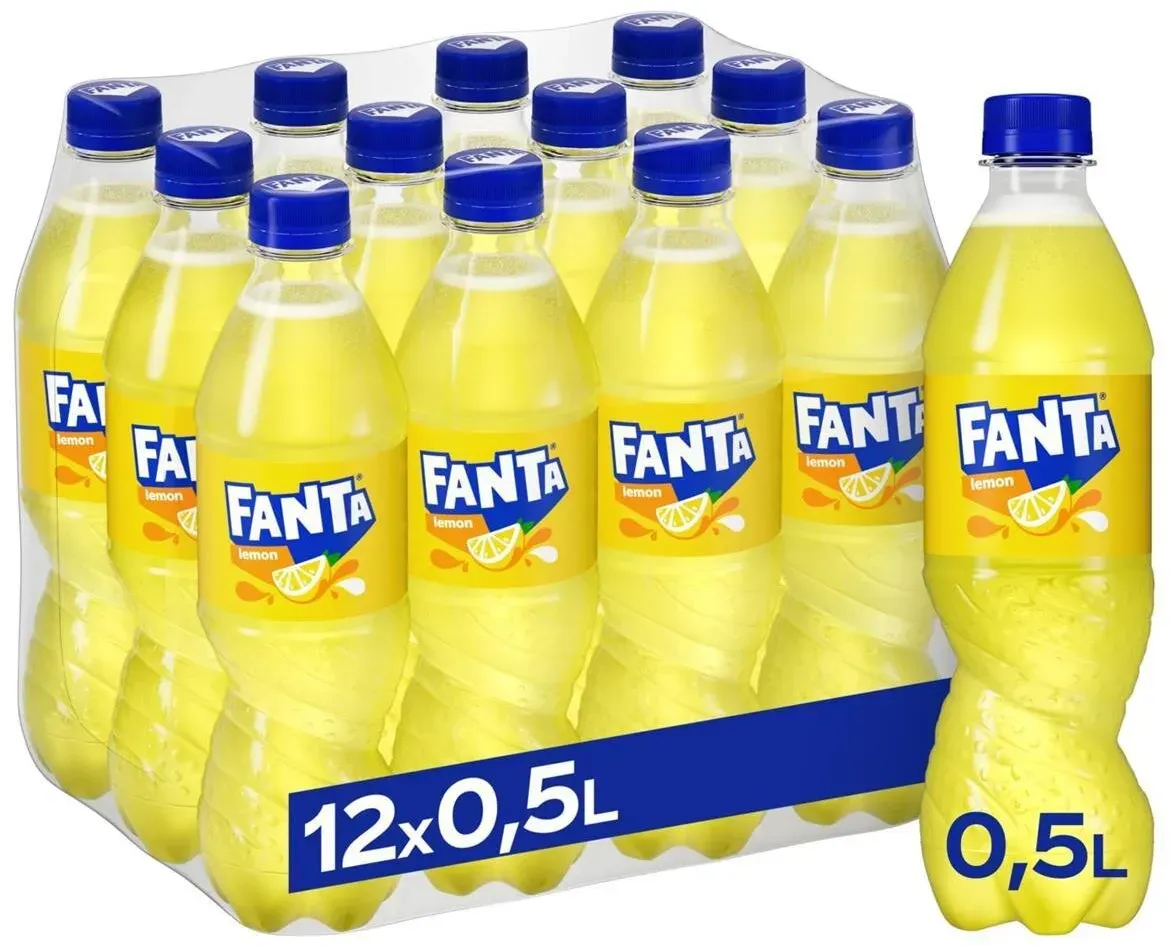 Fanta Lemon wenig Kalorien 12x0,5l