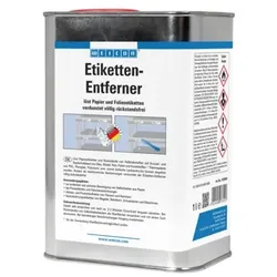 Etikettenentferner | für Papier- und Haftetiketten | 1 L | farblos, transparent