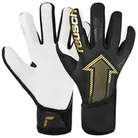 Reusch Kinder Handschuhe Fastgrip Gold Junior, black / gold,