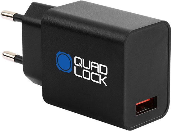 Quad Lock USB-A, Adaptateur d alimentation pour l UE