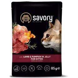 Savory KittenLamb&Pumpkin 85g Nassfutter für Kätzchen