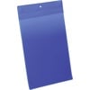 Kennzeichnungstasche plus (A4 hoch) Packung à 10 Stück, blau, 22,3 x 36,8 cm