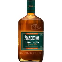 1 Flasche Zoladkowa Kolonialna “Cayemites Bay” 50cl Wodka 38% Vol.
