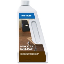 Dr. Schutz® Parkett und Kork Matt, Für die Pflege von Holz- und Korkböden, 750 ml - Flasche