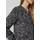 s.Oliver Langarmbluse mit All-Over Leo Print Grau XS