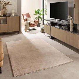 Natur Pur Heaven Wollteppich 90 x 160 cm Beige
