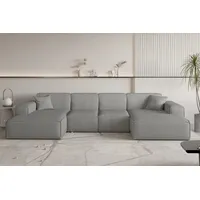 Fun Möbel Wohnlandschaft Sofa U-Form CELES PREMIUM XS in