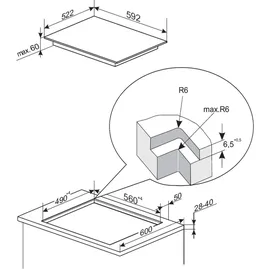 Amica KMI 754 600 C