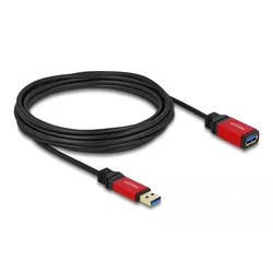 Delock Verlängerungskabel USB 3.0 Stecker ></noscript> USB 3.0 Buchse 5 m, Premium