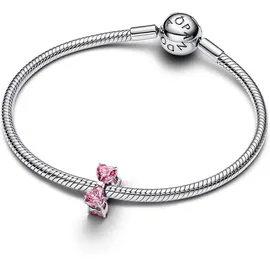 Pandora Rosafarbene Schleife Silber 794253C01