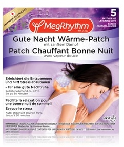 MegRhythm Gute Nacht Wärme-Patch Lavendel Wärmepflaster