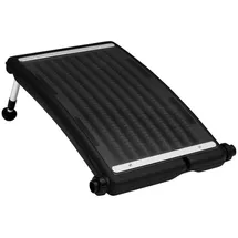 vidaXL Solarkollektor gebogen schwarz 72,5x46 cm
