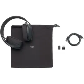 Logitech Zone Vibe Wireless UC mit Empfänger Graphit 981-001199
