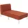 Oviala Chaiselongue Gartenmöbel orange
