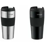 Thermos THERMOcafé by THERMOS Isolierbecher PRO schwarz 0,4 l