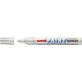 Uni-Ball Lackmalstift UniPaint weiß FABER CASTELL 182001 PX20WS