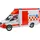 Bruder 02676 Matchbox Sprinter Ambulanz mit Fahrer und Light + Sound Modul