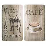 Wenko Bistro Herdabdeckplatte 2 St.
