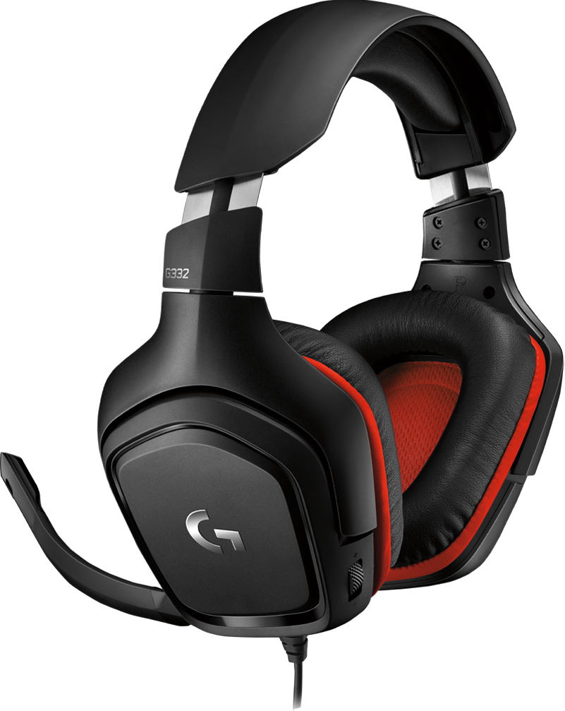 Logitech G332 Gaming Headset - Kabelgebundenes Headset, Plattformübergreifende Kompatibilität