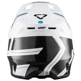Leatt 9.5 V26 Motocrosshelm - Carbon/Schwarz/Weiß / M