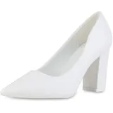 VAN HILL Damen Spitze Pumps in Weiss