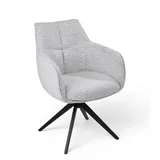 CASANOVA Polsterstuhl OLMO Webstoff Cremeweiß/Schwarz