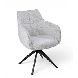 CASANOVA Polsterstuhl OLMO Webstoff Cremeweiß/Schwarz
