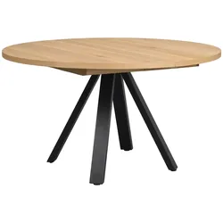 Esstisch Maddock Rund 135cm, Eiche Natur